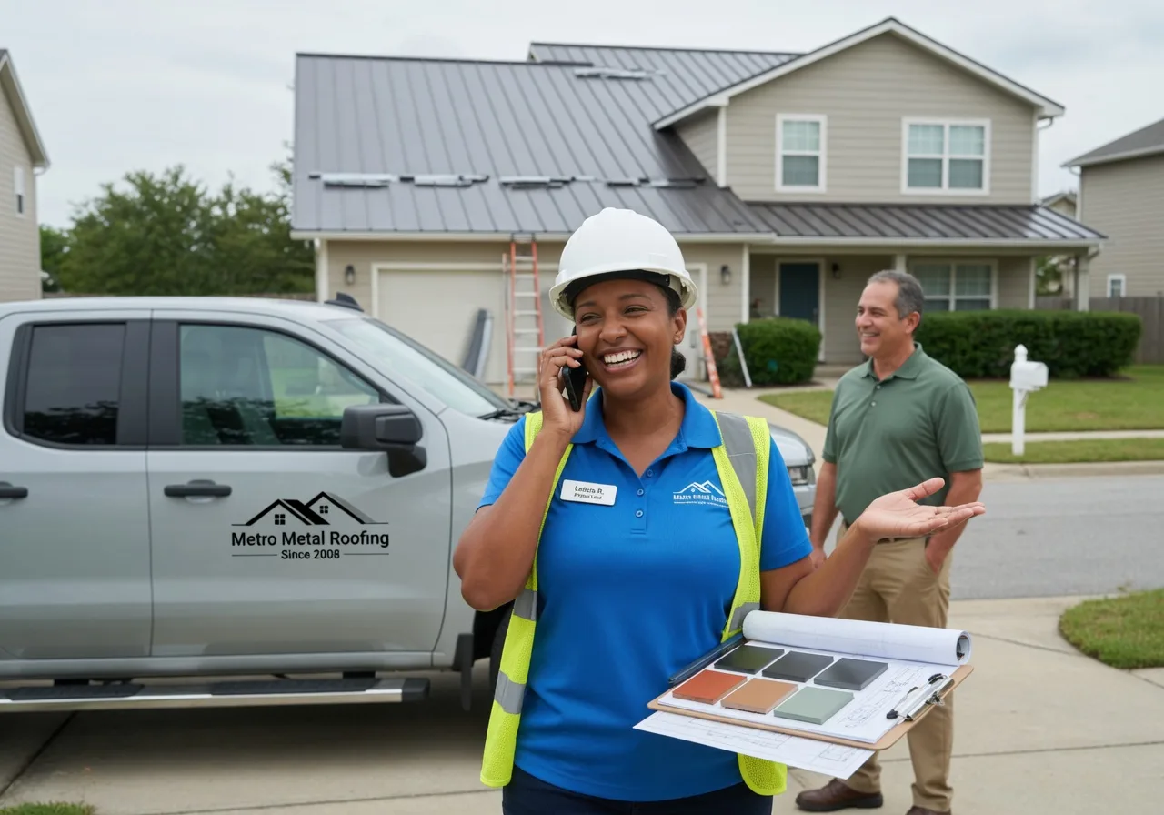 Storm Damage Metal Roof Repair in Painesdale, MI